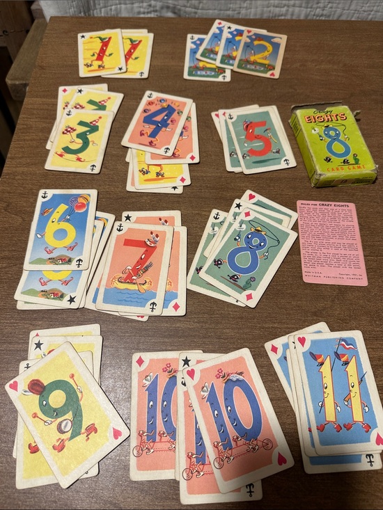 Other - MCM CARD GAME CRAZY 8